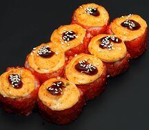 Запеченный ролл Калифорния