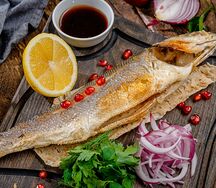 Форель речная на углях