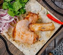 Шашлык из cвинoй корейки