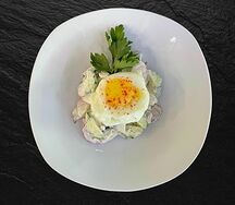 Салат с редиской