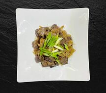 Печень жареная с луком