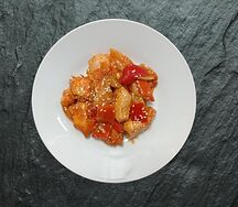Филе куриное со сладким перцем
