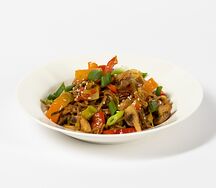 Гречневая лапша с овощами