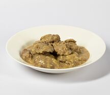 Куриная печень в соусе