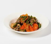 Индейка с овощами