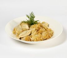 Вареники с картофелем и грибами