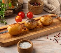 Картофель на мангале