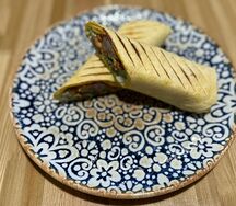 Шаурма с тигровыми креветками