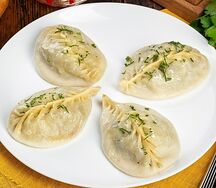 Манты с говядиной