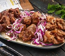 Шашлык из свиных рёбрышек