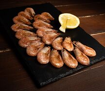 Креветки жареные