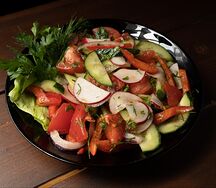 Салат из свежих овощей