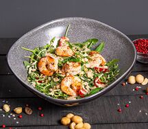 Салат Руккола с креветками