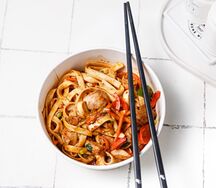 Лапша удон лао с курицей