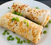 Блинчики с мясом