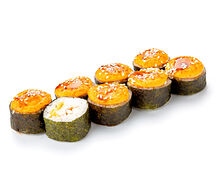 Запеченный с курицей