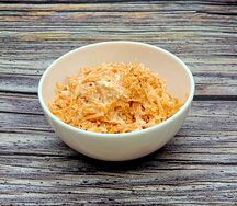 Салат Морковь с чесноком