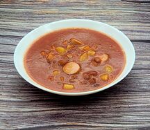 Суп Фасолевый с сосисками