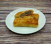 Блинчики с мясом и рисом