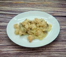 Фрикасе из курицы с грибами
