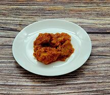 Минтай в соусе