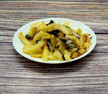 Картофель, жаренный с грибами