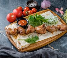 Шашлык из бедра индейки 