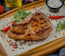 Шашлык из свиной корейки 