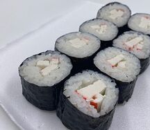 Мини-ролл с крабом