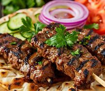 Шашлык из бараньей корейки 