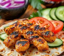 Шашлык из куриного филе