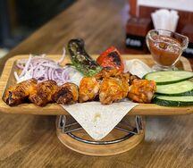 Шашлык из куриных крыльев