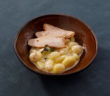 Картофельные ньокки с курочкой