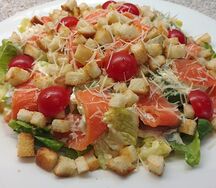 Цезарь с форелью