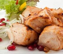 Шашлык из куриной грудки