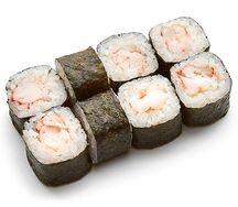 Маки с креветкой