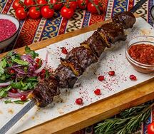 Печень баранья с курдюком