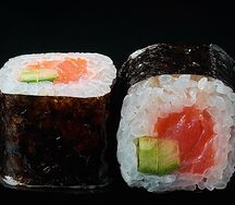С копчёным лососем
