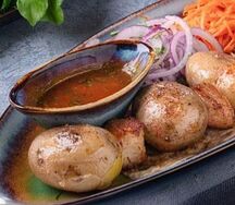 Картофель с курдюком