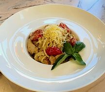 Паста с курицей от шефа