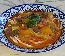 Лагман с бульоном