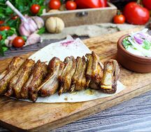 Шашлык из семечек ягненка