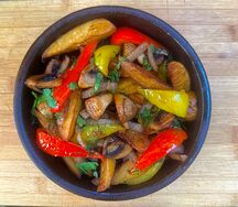 Картошка с грибами