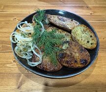 Картошка на мангале