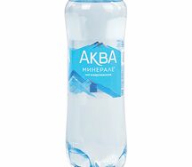 Aква вода негазированная 