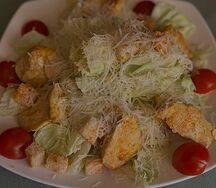 Цезарь с курицей