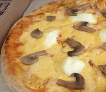 Пицца Копченая курочка и грибы