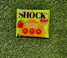 Протеиновое печенье Shock Клубника-кукуруза