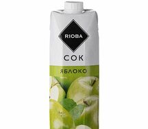 Сок яблочный Rioba