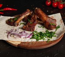 Шашлык из корейки ягненка